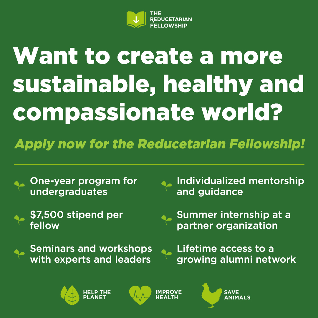 FIC PARTNERS WITH THE REDUCETARIAN FOUNDATION ON A NEW INITIATIVE: THE ...