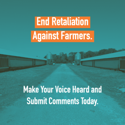 End Retaliation Against Farmers. Make Your Voice Heard and Submit Comments Today.